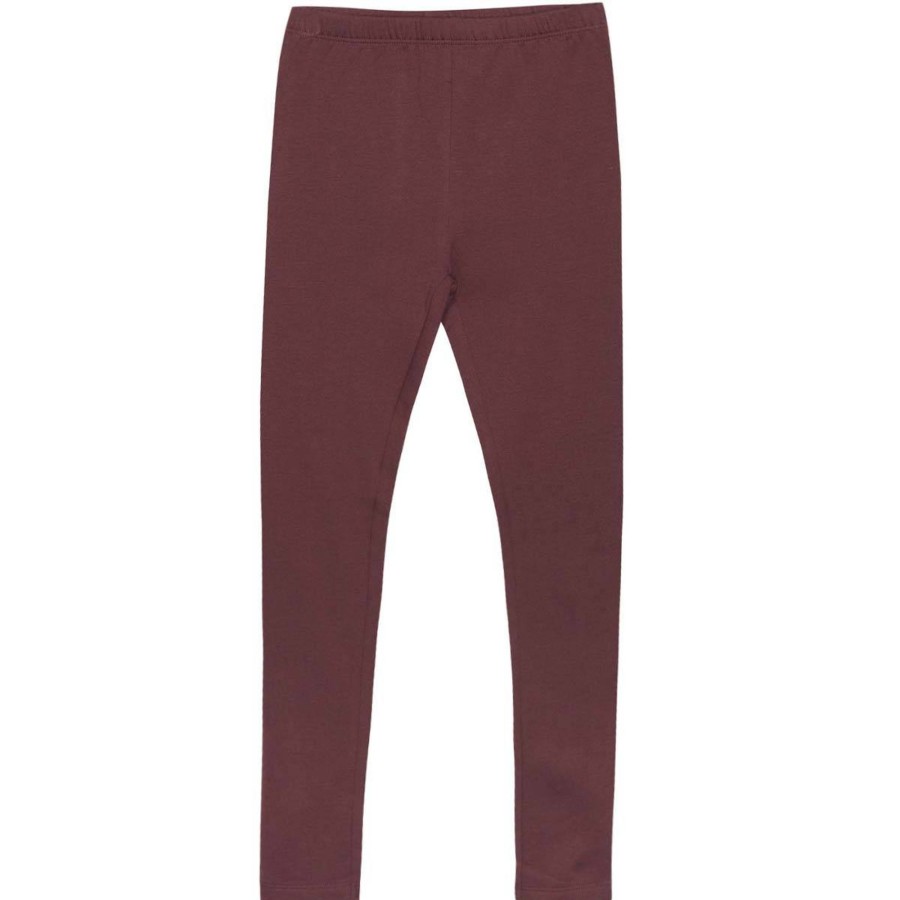 Barneklaer MinyMo | Minymo Leggings Til Barn, Catawba Grape