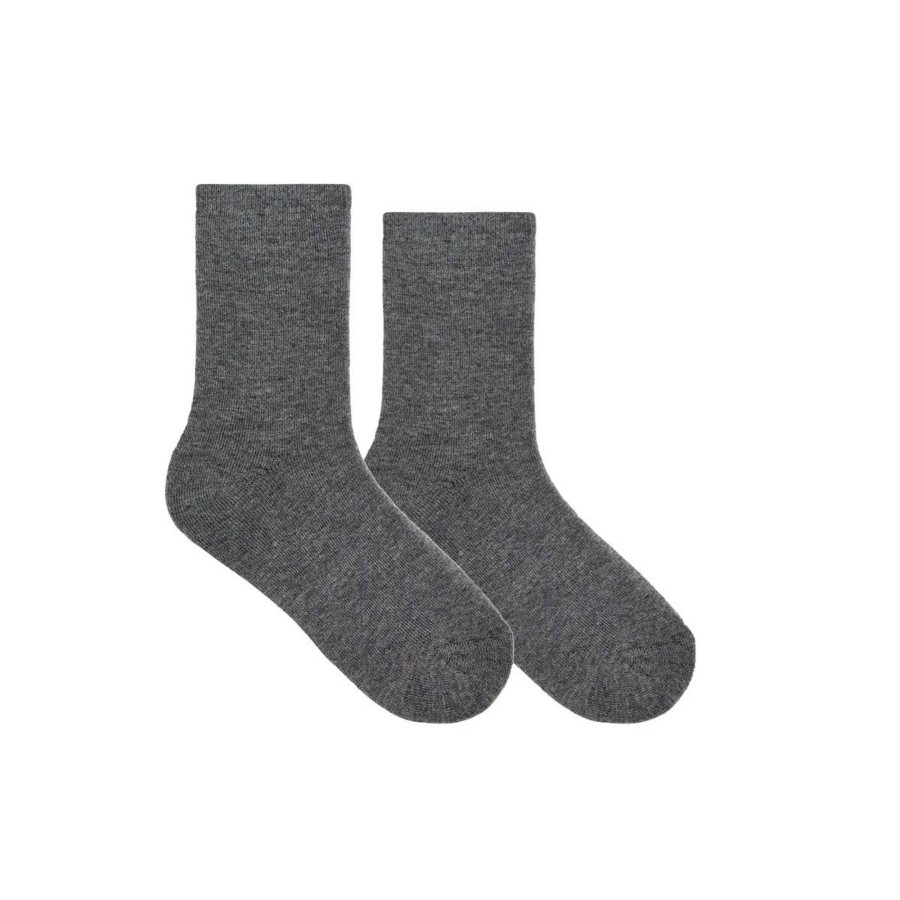 Barneklaer Name It | Name It Waksi Ullsokker Til Barn Og Ungdom, Dark Grey Mel.