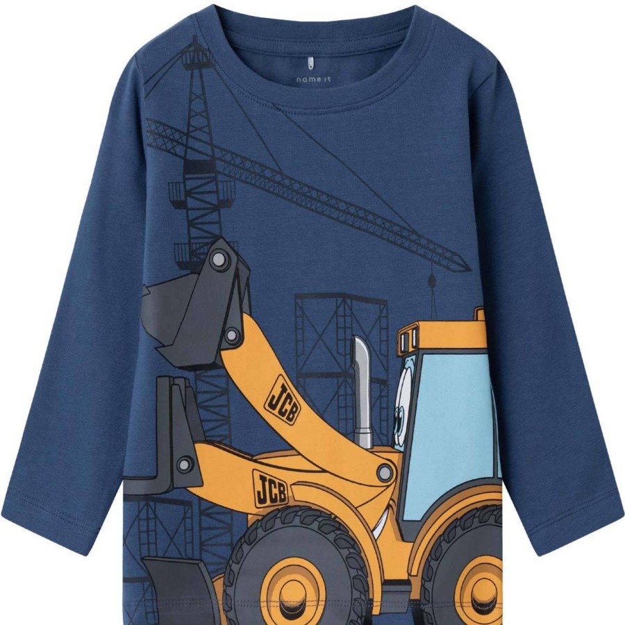 Barneklaer Name It | Name It Nesto Jcb Genser Til Smabarn, Bijou Blue