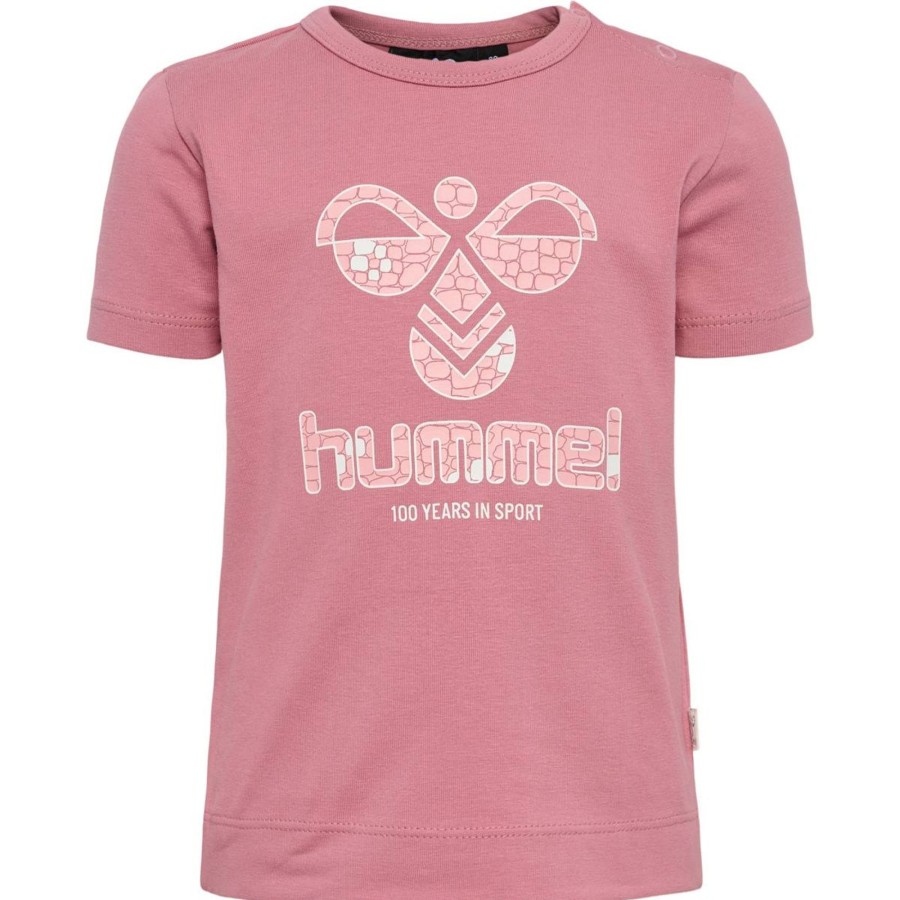 Barneklaer Hummel | Hummel Talya T-Skjorte Til Smabarn, Mesa Rose