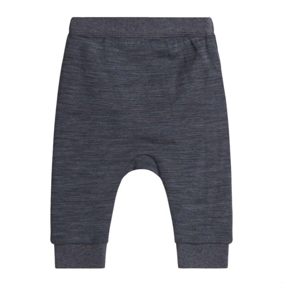 Barneklaer Hust&Claire ull | Hust & Claire Joggebukse I Ull/Bambus, Grey Blend