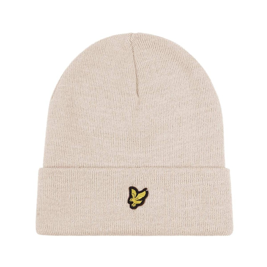 Yttertoy Og Sko Lyle & Scott | Lyle & Scott Eagle Beanie Lue Til Barn, White Swan