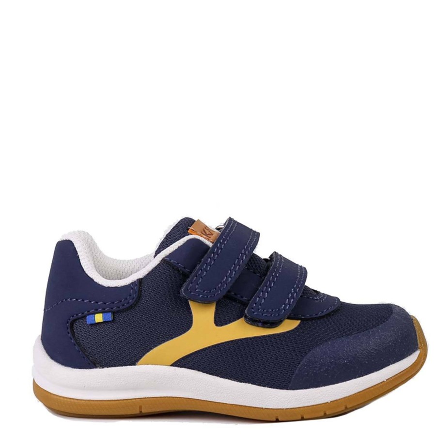 Yttertoy Og Sko Kavat | Kavat Narke Tx Vanntette Sneakers, Blue & Yellow