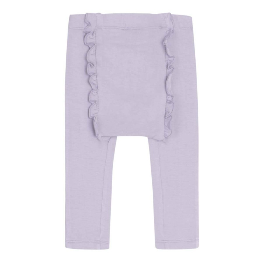 Barneklaer Hust&Claire bambus | Hust & Claire Lucia Leggings I Bambus M/Volanger, Lavender