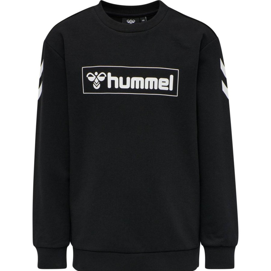 Barneklaer Hummel | Hummel Box Sweatshirt Til Barn, Black