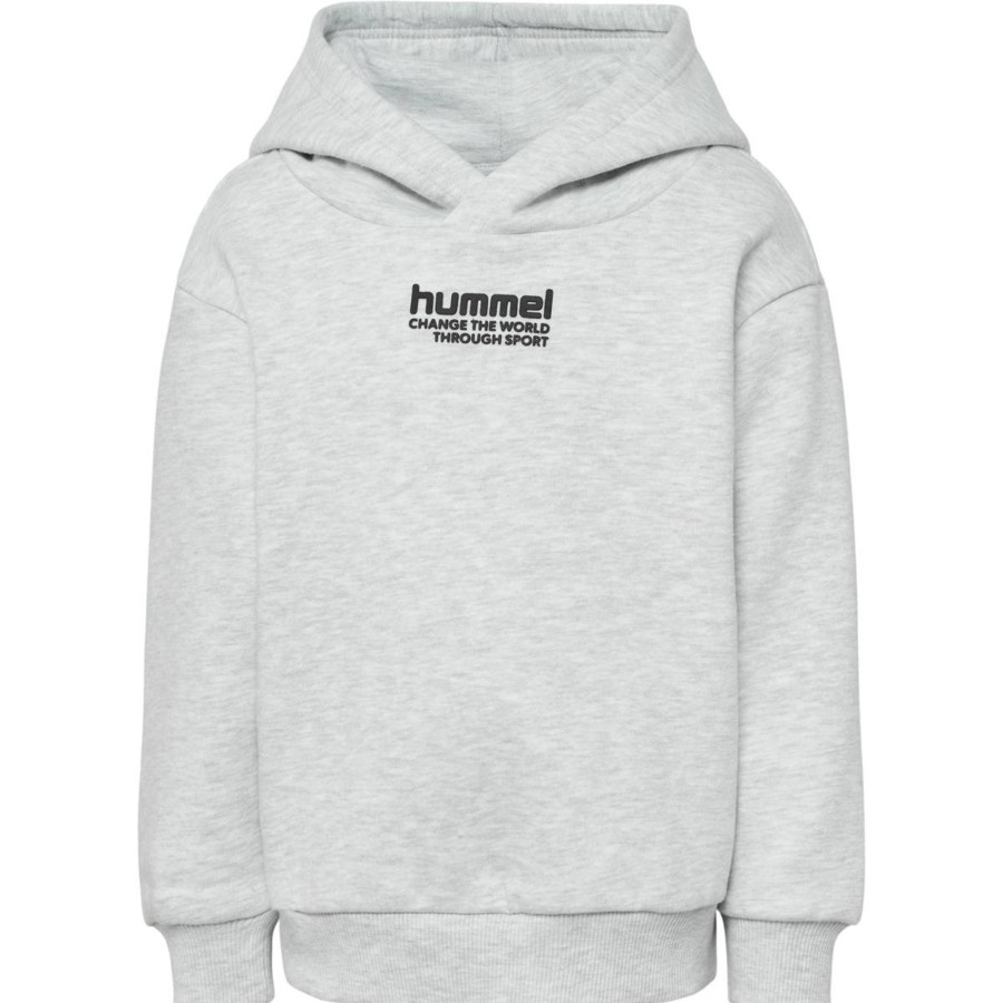 Barneklaer Hummel | Hummel Pure Hettegenser Til Barn, Ultra Light Grey