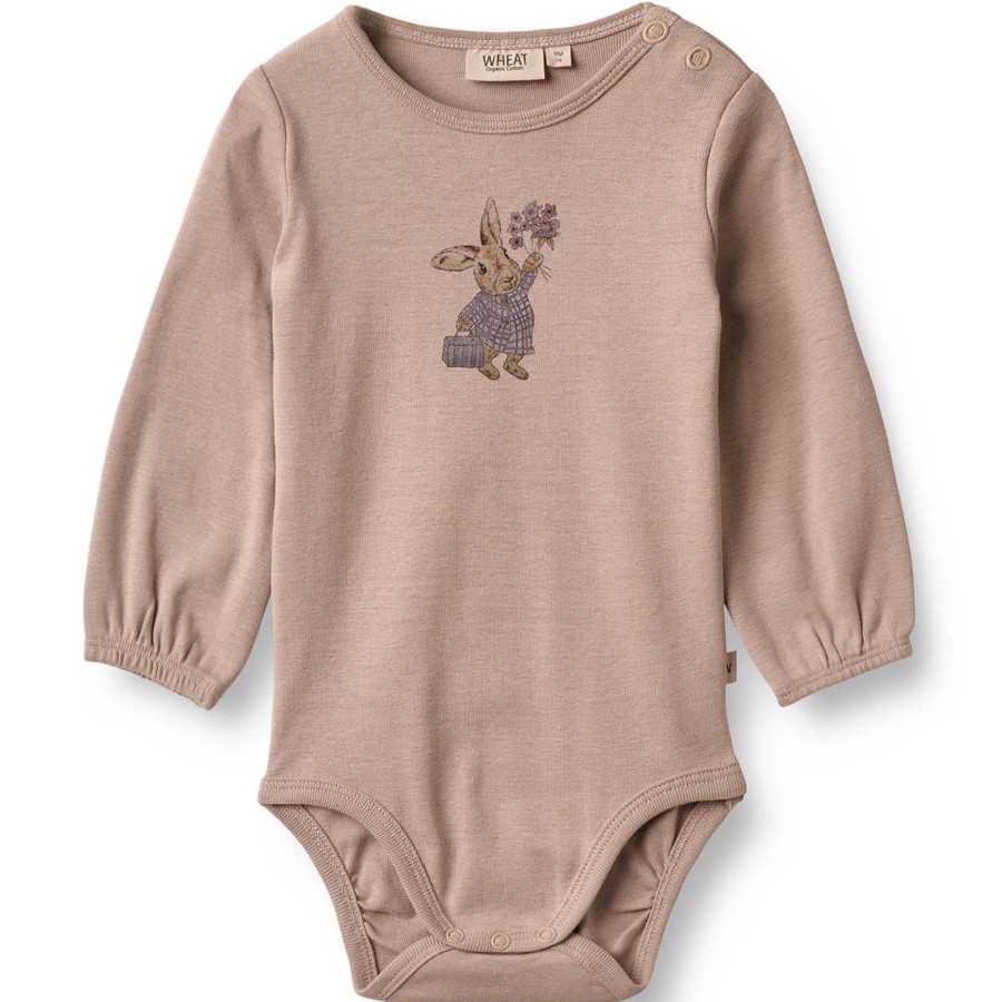 Barneklaer Wheat | Wheat Sweet Rabbit Body, Grey Rose