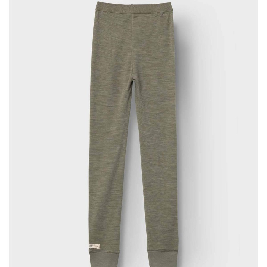 Ull/Superundertoy Name It | Name It Wyla Leggings I Ull/Viskose Til Barn, Vetiver