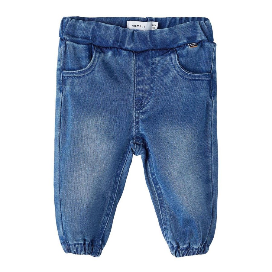 Barneklaer Name It | Name It Berlin Myk Denim Til Baby, Medium Blue Denim