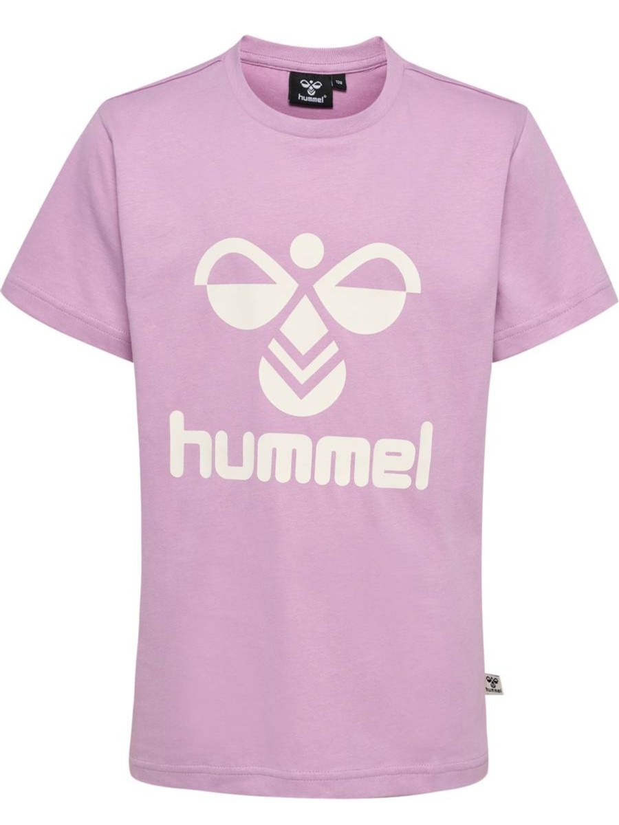 Barneklaer Hummel | Hummel Tres T-Skjorte Til Barn, Lavender Mist