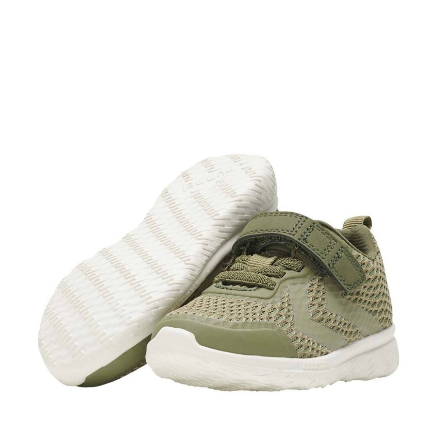 Yttertoy Og Sko Hummel Sko | Hummel Actus Recycled Mesh Joggesko, Deep Lichen Green