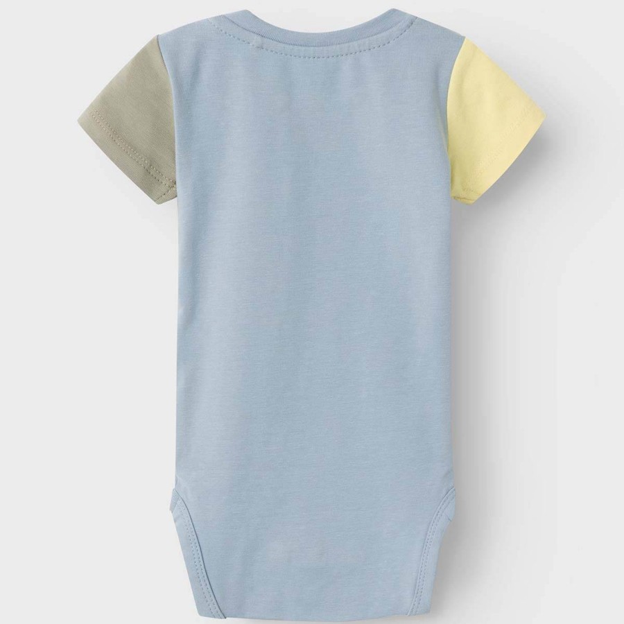 Barneklaer Name It | Name It Hon Kortermet Body, Dusty Blue