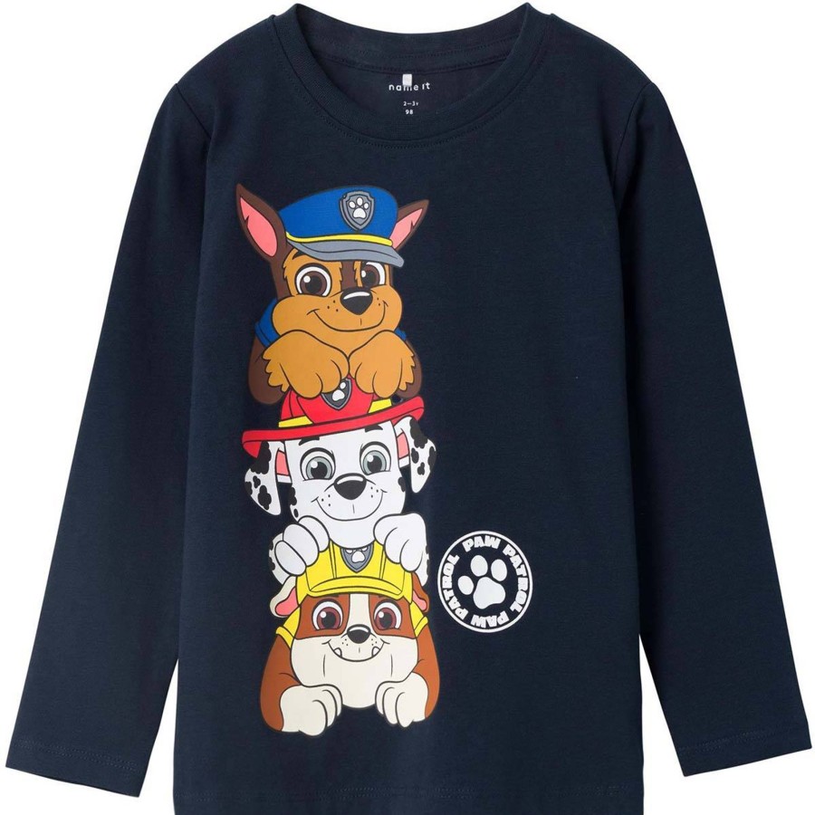 Barneklaer Name It | Name It Jusul Paw Patrol Genser Til Smabarn, Dark Sapphire