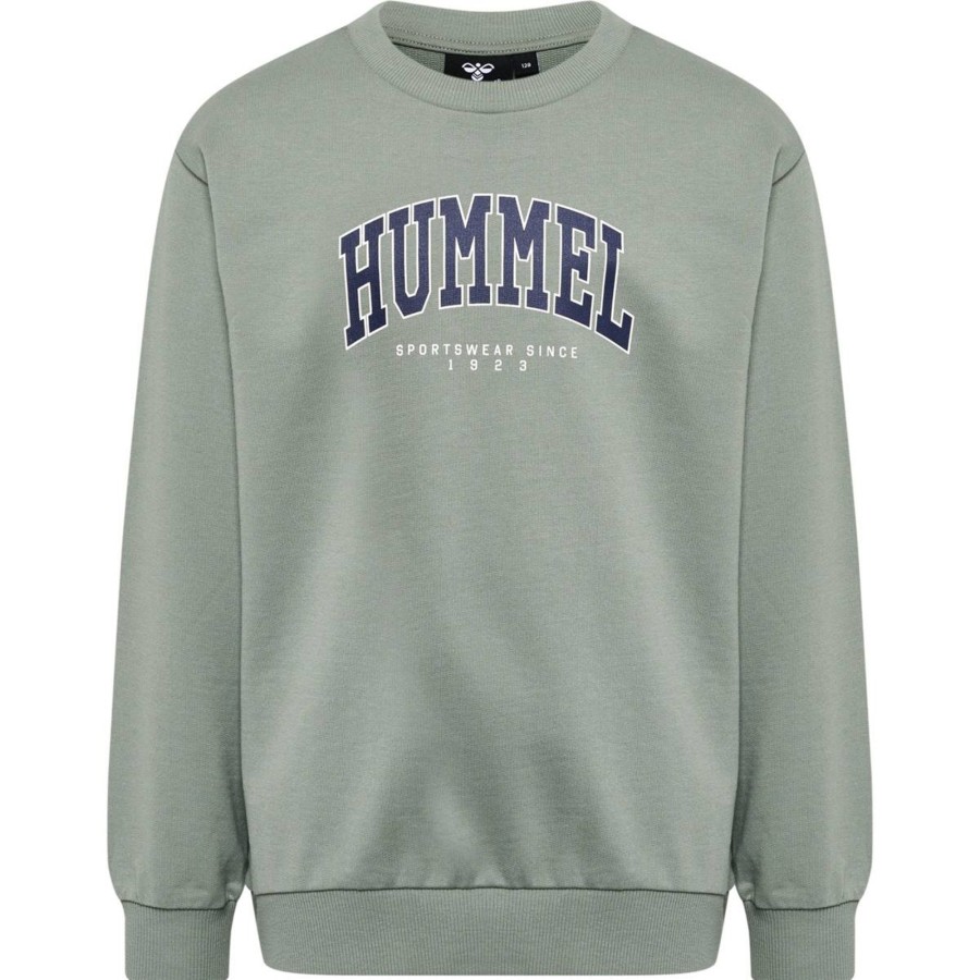 Barneklaer Hummel | Hummel Fast Sweatshirt Til Barn, Sea Spray