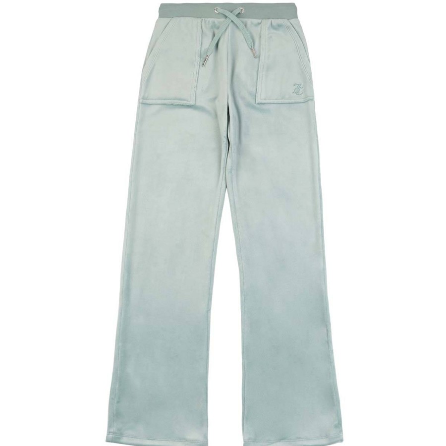 Barneklaer Juicy Couture | Juicy Couture Velour Joggebukse Til Barn, Chinois Green