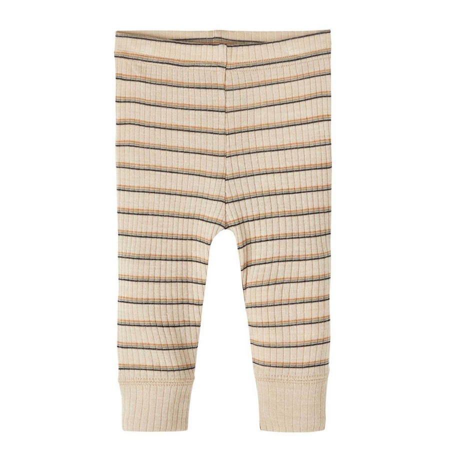 Ull/Superundertoy Name It | Name It Womi Leggings I Ull/Modal Til Baby, White Pepper