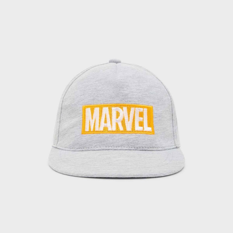 Yttertoy Og Sko Name It | Name It Asmus Marvel Caps Til Barn, Light Grey Melange