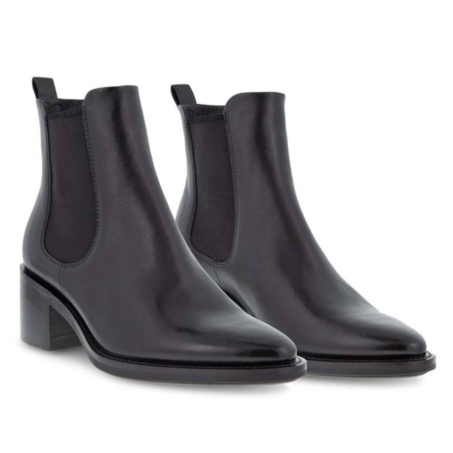 Yttertoy Og Sko Ecco | Ecco Shape 35 Sartorelle Skoletter Til Dame, Black