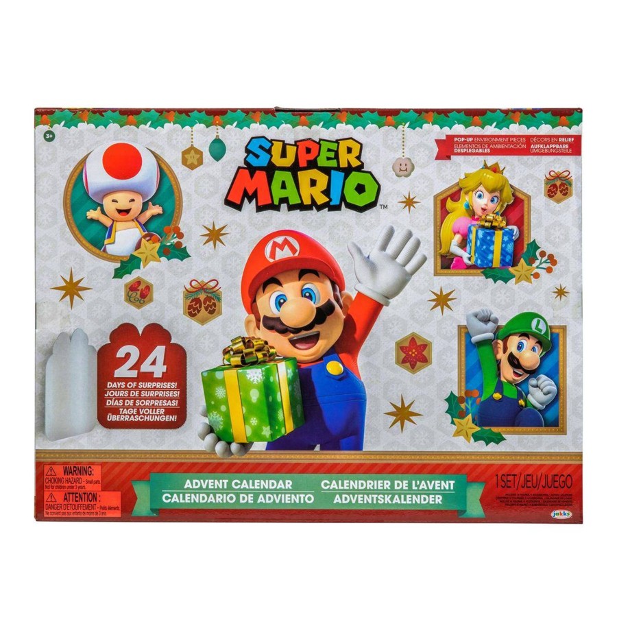 Leker Super Mario | Super Mario Holiday Julekalender Theme Deluxe