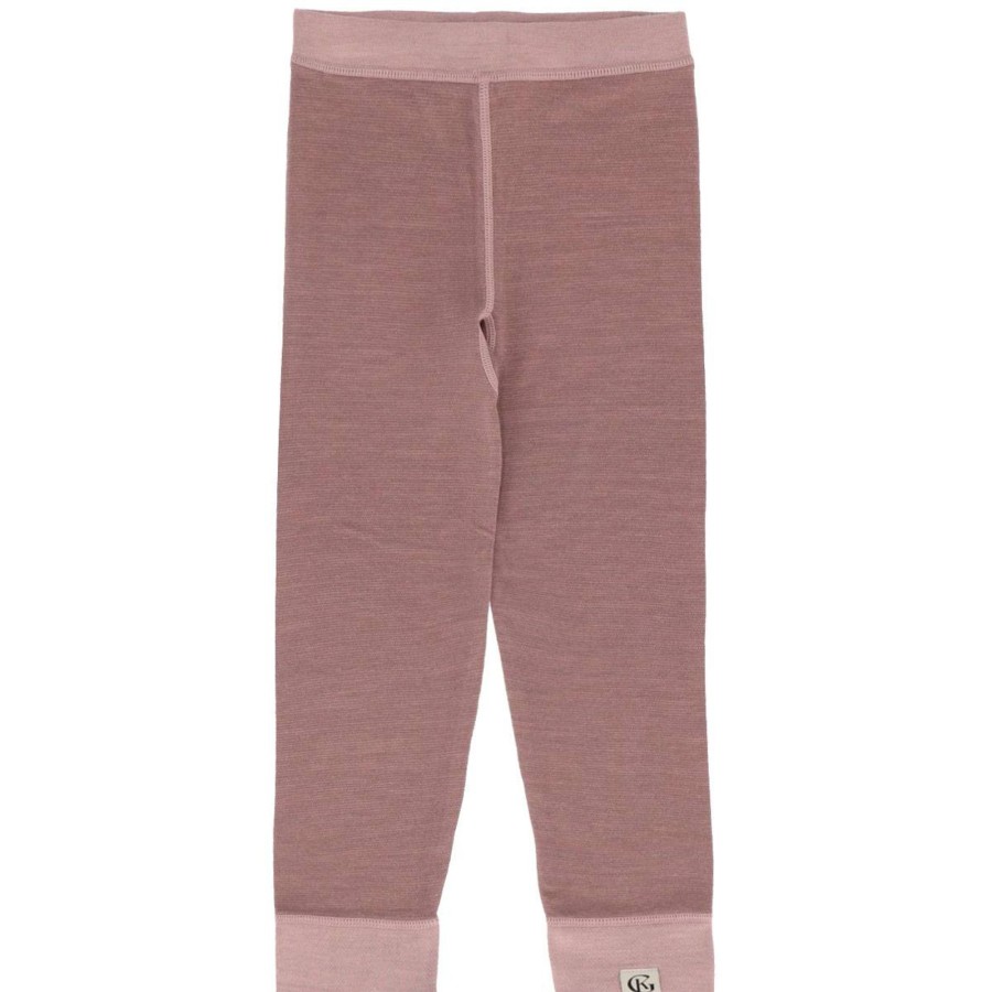 Ull/Superundertoy Gullkorn | Gullkorn Gullull Leggings I Ull/Bambus, Lav.Rosa