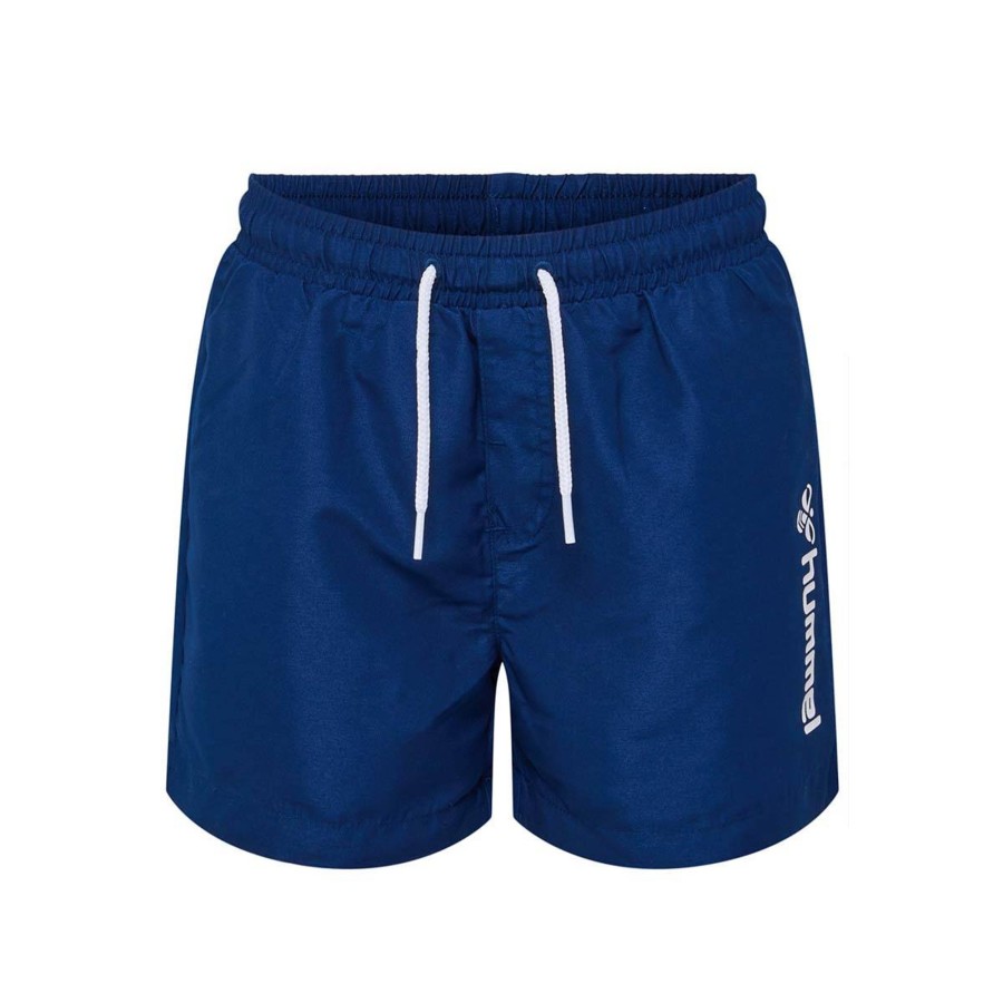 Barneklaer Hummel | Hummel Bondi Badeshorts Til Barn, Navy Peony