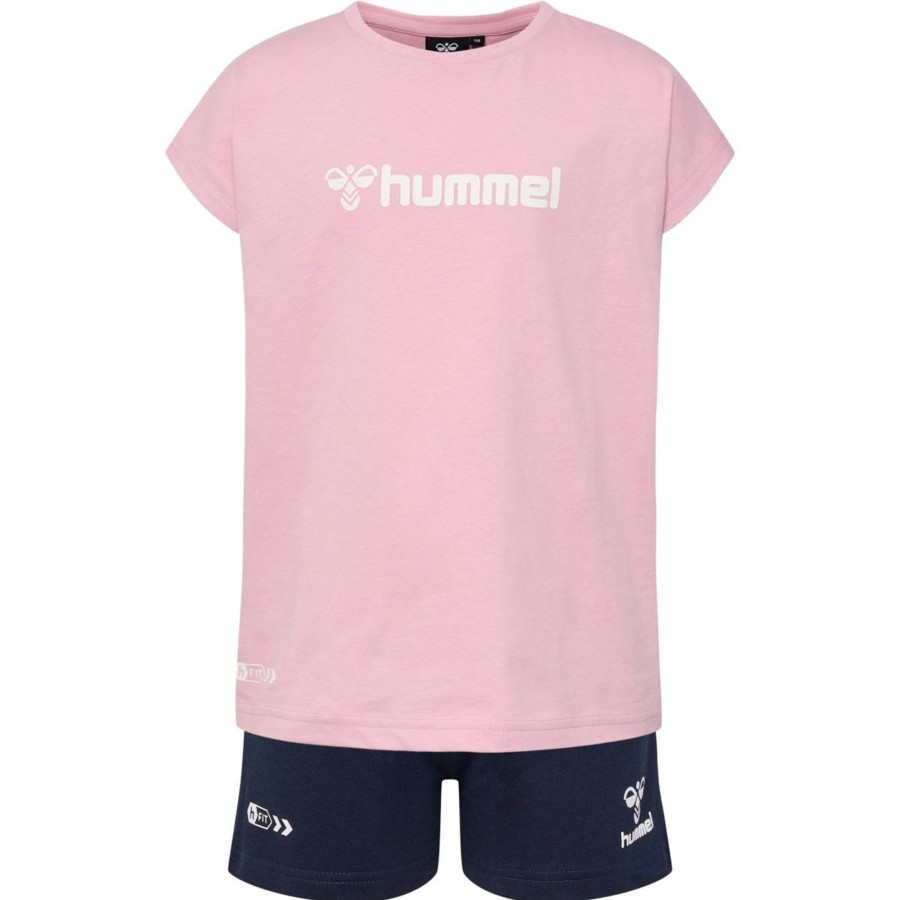 Barneklaer Hummel | Hummel Nova Shorts Sett Til Barn, Zephyr