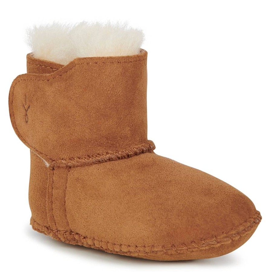 Yttertoy Og Sko EMU Austalia | Emu Australia Booties Til Baby, Chestnut