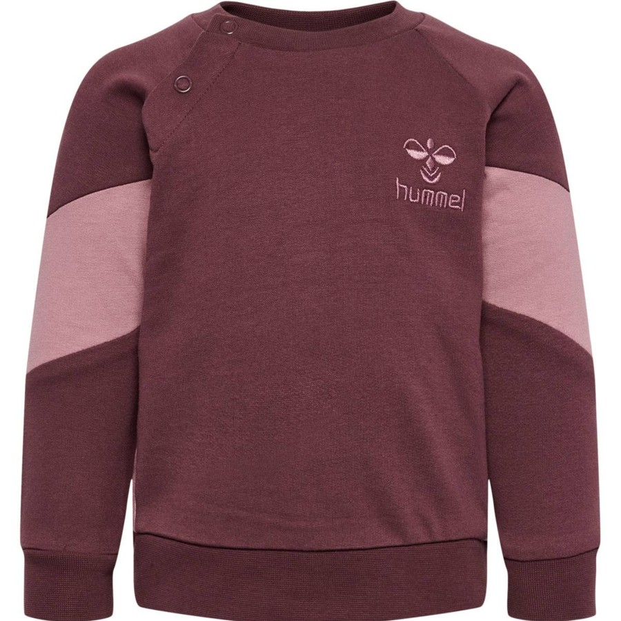 Barneklaer Hummel | Hummel Kris Sweatshirt Til Smabarn, Catawba Grape