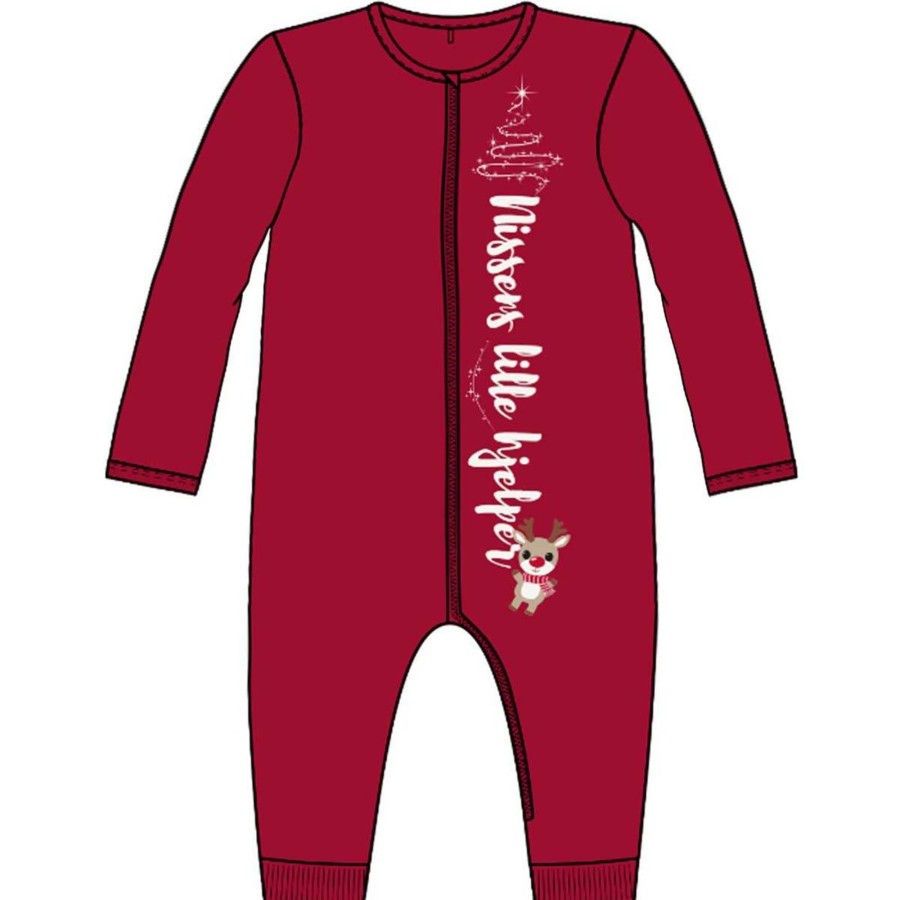 Barneklaer Name It | Name It Vaha Julepyjamas Til Baby, Jester Red