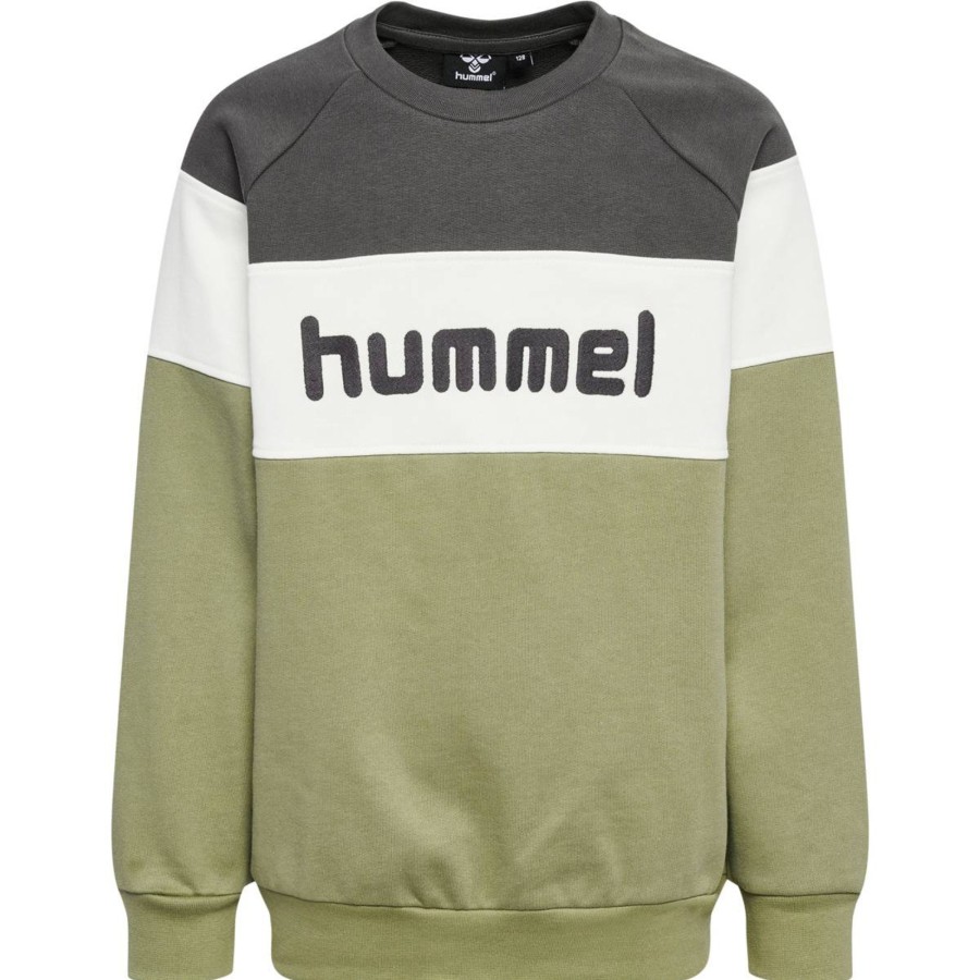 Barneklaer Hummel | Hummel Claes College Genser Til Barn, Oil Green