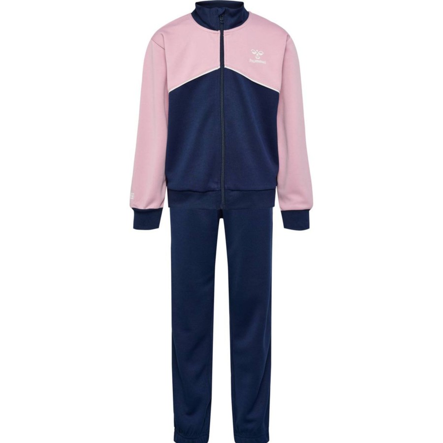 Barneklaer Hummel | Hummel Lubago Tracksuit Sett Til Barn, Zephyr