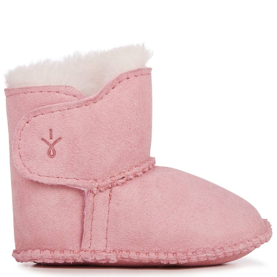 Yttertoy Og Sko EMU Austalia | Emu Australia Booties Til Baby, Baby Pink