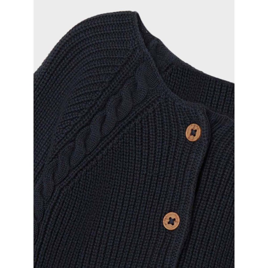 Barneklaer Name It | Name It Osom Strikket Cardigan Til Baby, India Ink