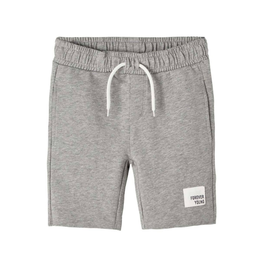 Barneklaer Name It | Name It Dike Shorts Til Barn, Grey Melange