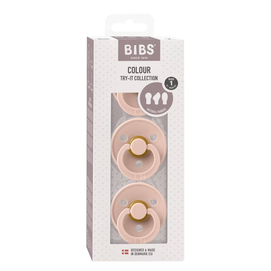 Accessories Bibs | Bibs Try It Collection 3 Smokker, Blush