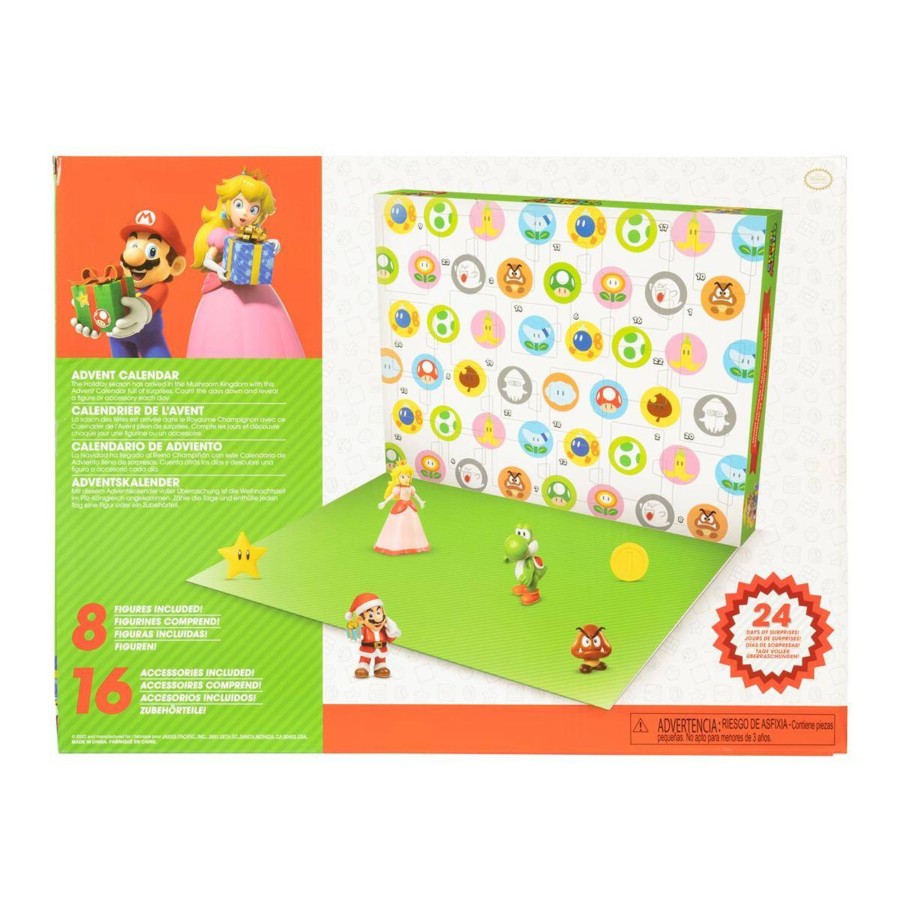 Leker Super Mario | Super Mario Holiday Julekalender Limited