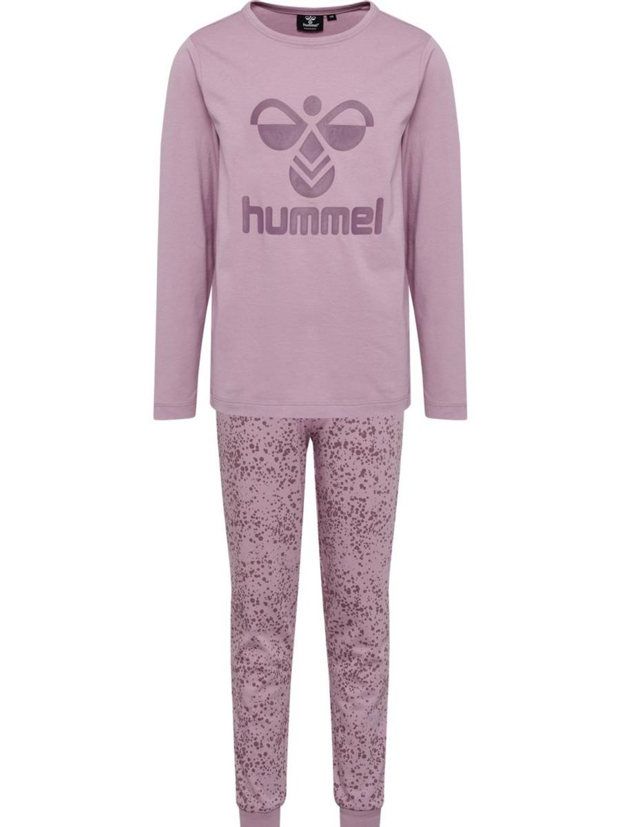 Barneklaer Hummel | Hummel Carolina Pyjamas Til Barn, Arctic Dusk