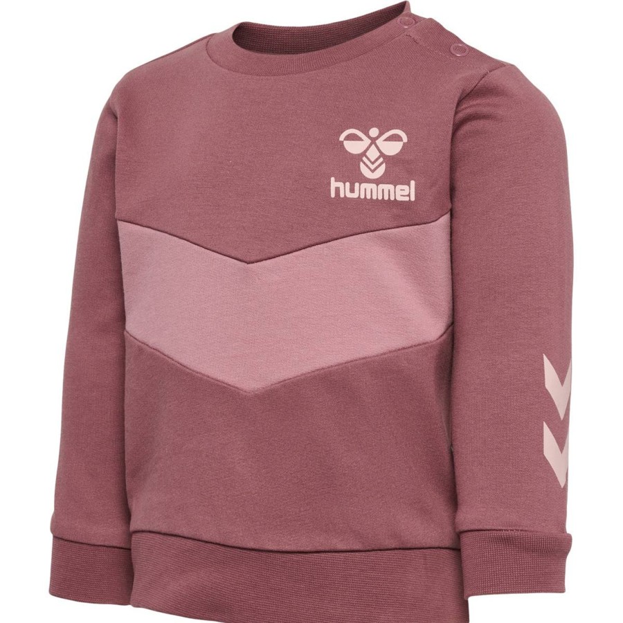 Barneklaer Hummel | Hummel Neel Sweatshirt Til Smabarn, Rose Brown