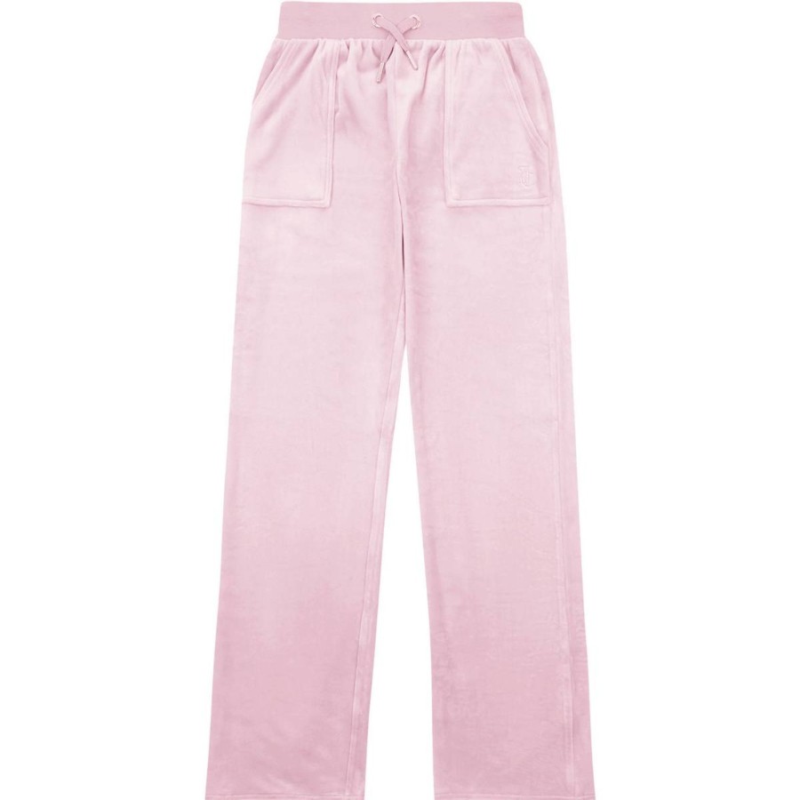 Barneklaer Juicy Couture | Juicy Couture Velour Joggebukse Til Barn, Pink Nectar