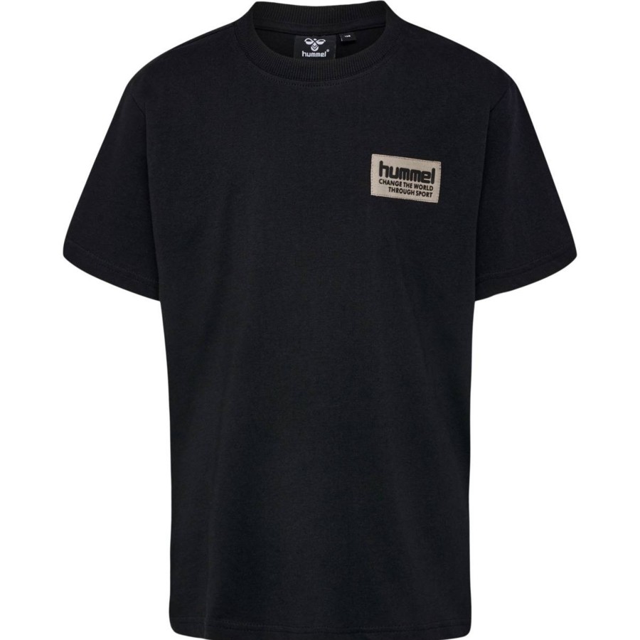 Barneklaer Hummel | Hummel Dare T-Skjorte Til Barn, Black