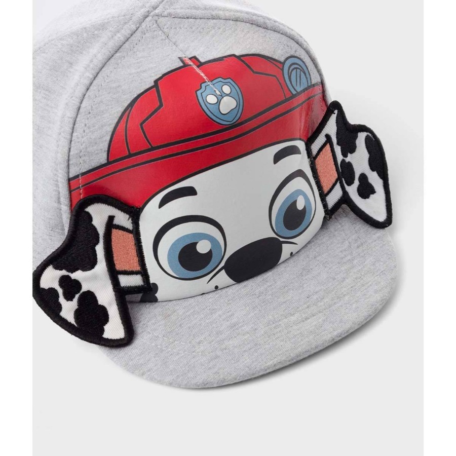 Yttertoy Og Sko Name It | Name It Manus Paw Patrol Caps, Grey Melange