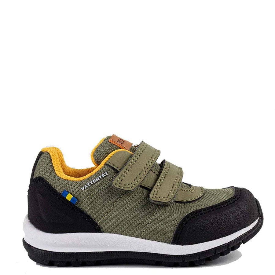 Yttertoy Og Sko Kavat | Kavat Halland Wp Vanntette Sneakers, Khaki