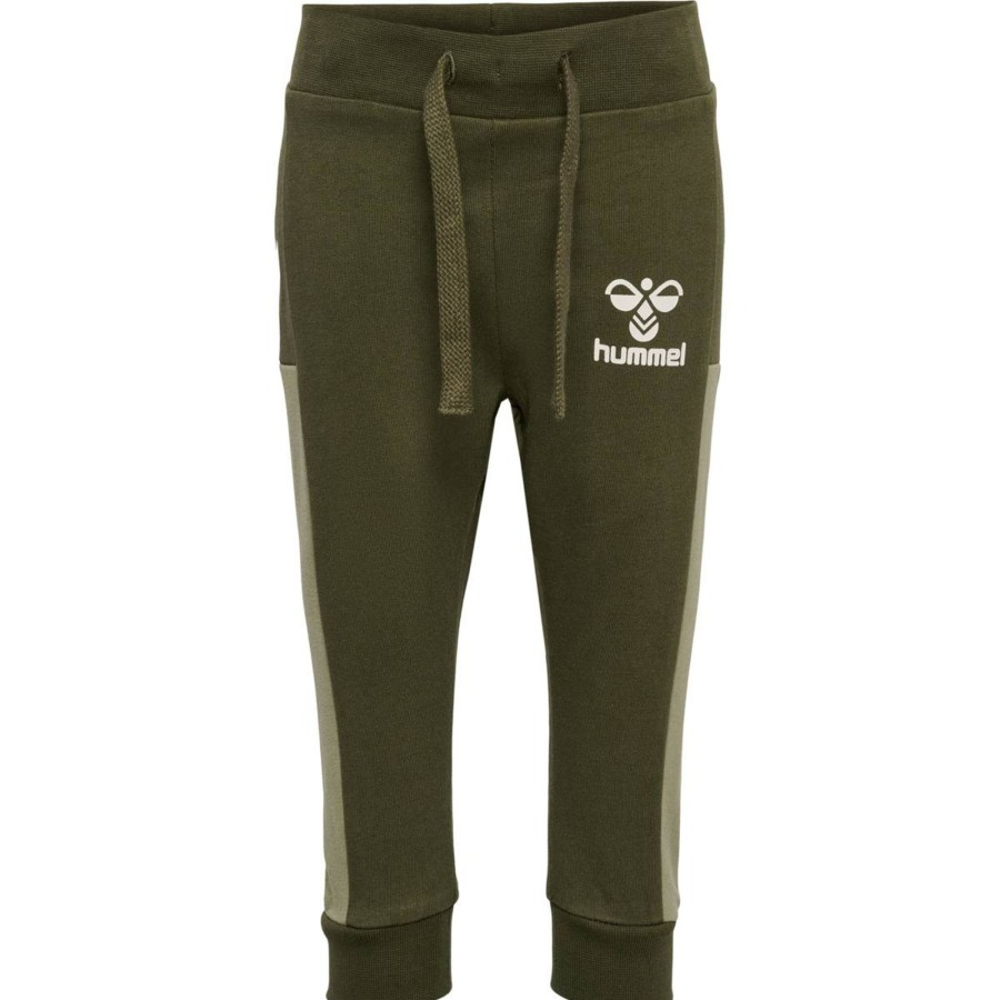 Barneklaer Hummel | Hummel Neel Joggebukse Til Smabarn, Olive Night