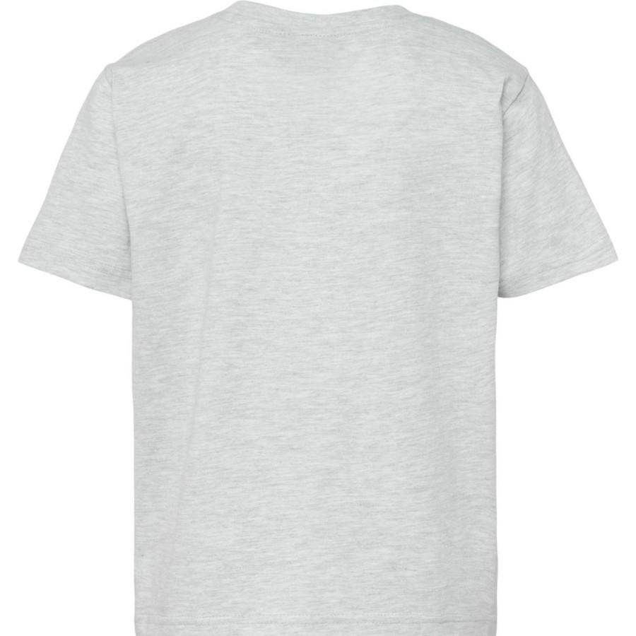 Barneklaer Hummel | Hummel Pure T-Skjorte Til Barn, Ultra Light Grey