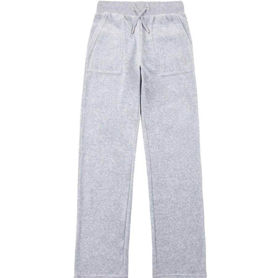 Barneklaer Juicy Couture | Juicy Couture Velour Joggebukse Til Barn, Heather Grey