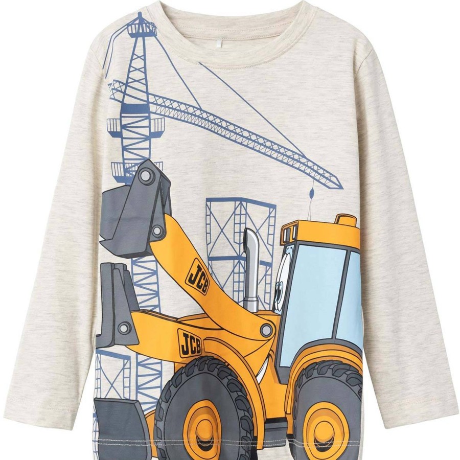 Barneklaer Name It | Name It Nesto Jcb Genser Til Smabarn, Peyote Melange