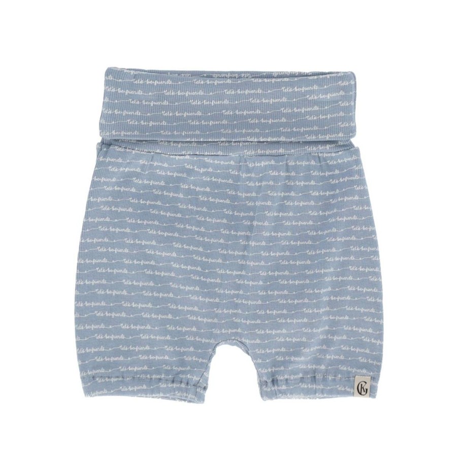 Barneklaer Gullkorn | Gullkorn Spurven Shorts Med Print, L Bla