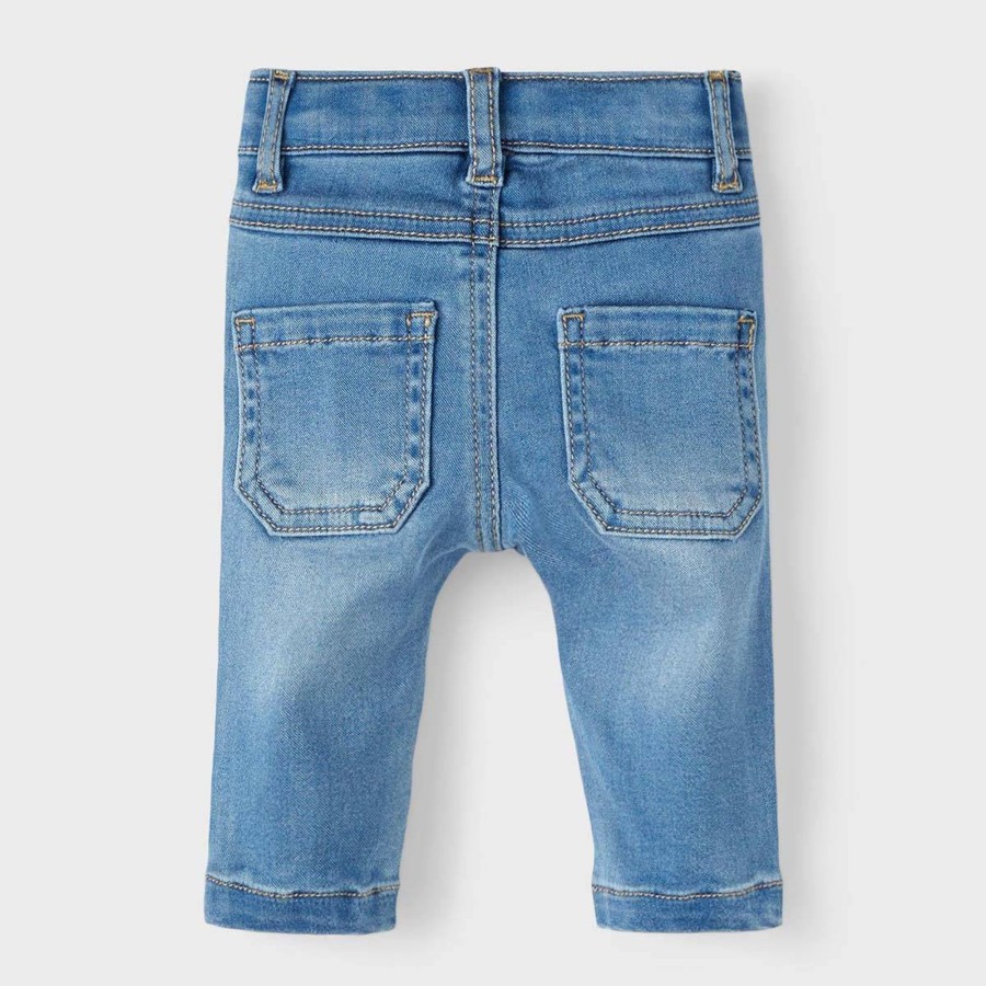 Barneklaer Name It | Name It Silas 1871 Jeans Til Baby, Light Blue Denim