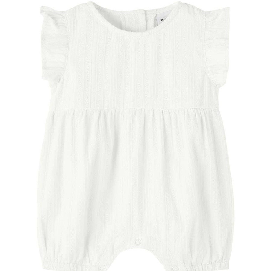 Barneklaer Name It | Name It Hilla Romper Til Baby, Bright White