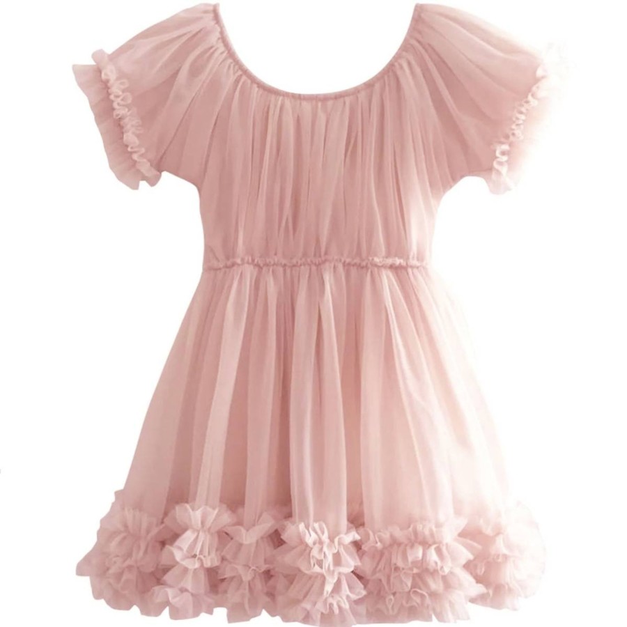 Barneklaer Dolly | Dolly Frilly Tyllkjole Til Barn, Ballet Pink